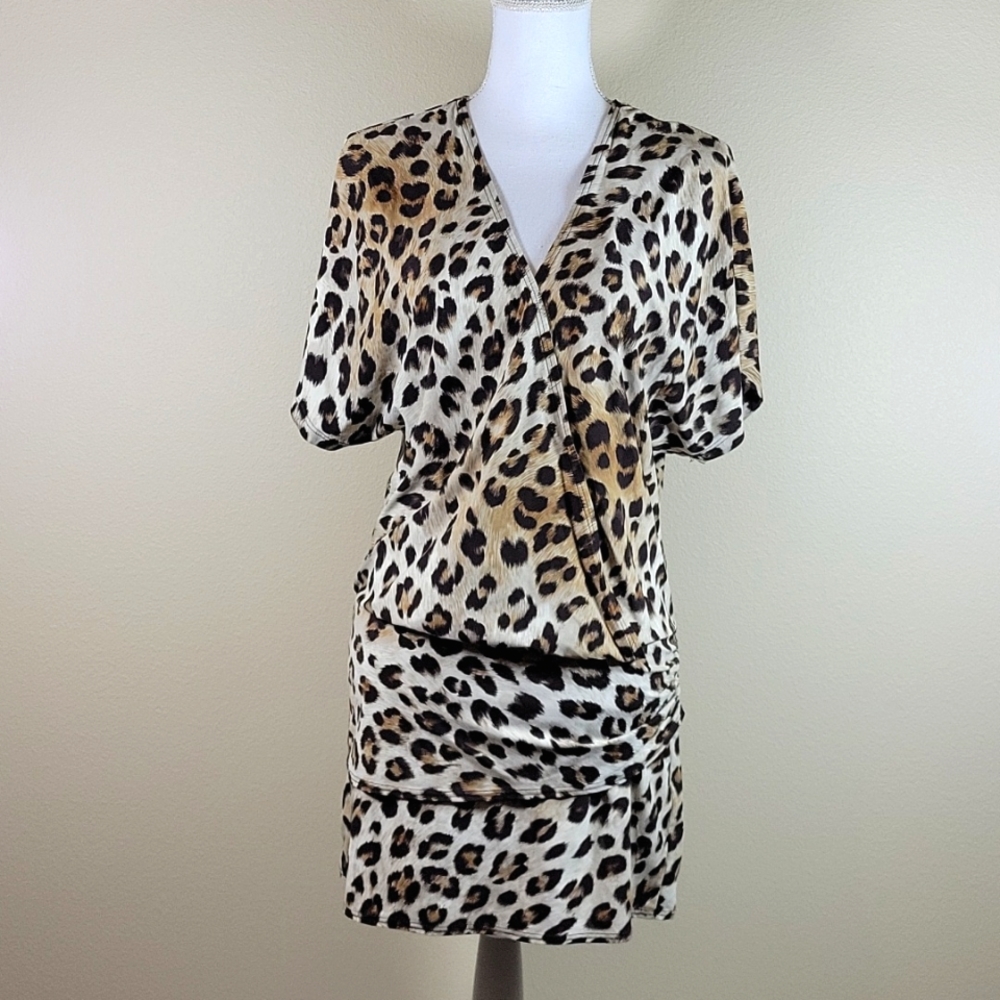 Vince Camuto Swim animal print cover up